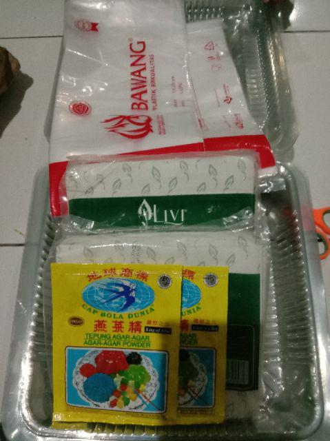 Per 10 Pcs Mika Kue / Mika Katering / Mika Plastik Uk 25x25cm
