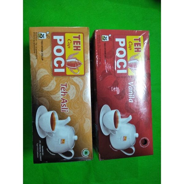 

Teh poci 25 kantong @ 2 gram