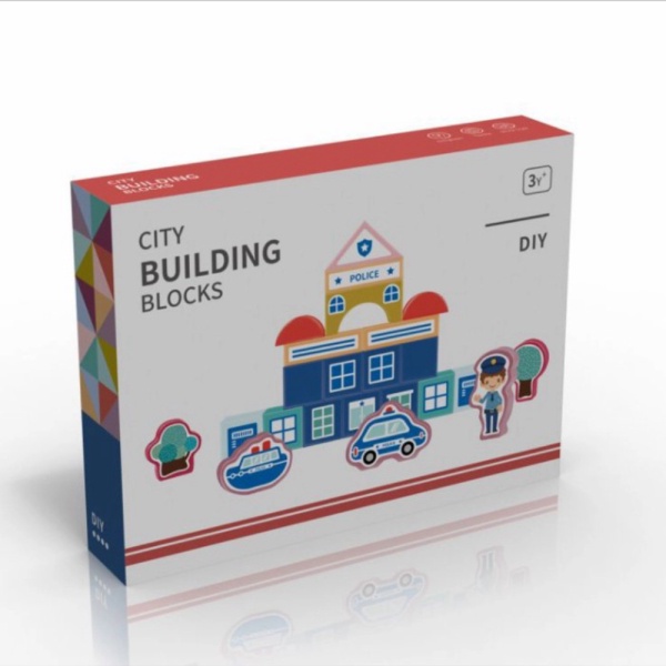 

City Building Block Magic Color - JM2922 - hospital Murah