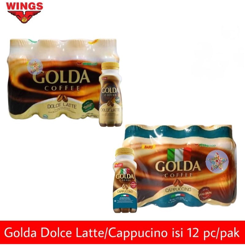 

Golda Coffee Dolce Latte/Cappucino isi 12 pc/pak