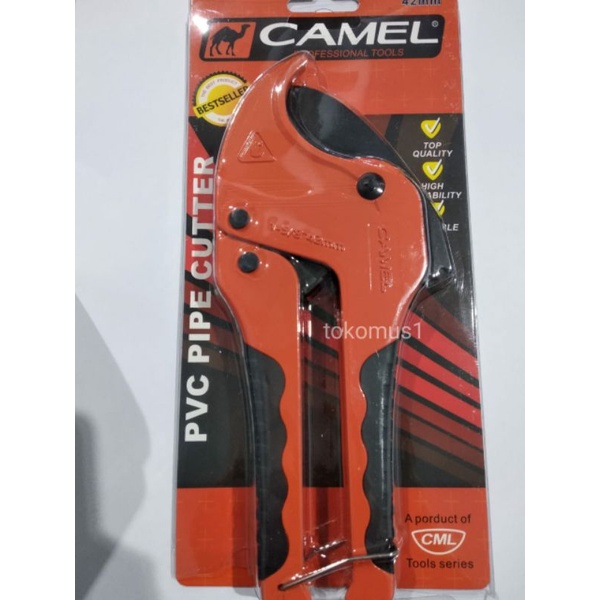 

CAMEL Gunting Pipa PVC Jumbo 42mm Pipe Cutter Tang Potong Paralon 42mm