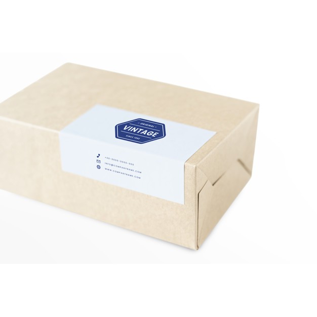 

Stiker Label Kotak Perekat Box Packaging Kardus (Isi 100)