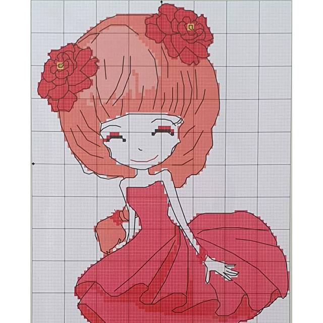 Paket kristik / cross stitch untuk anak-anak