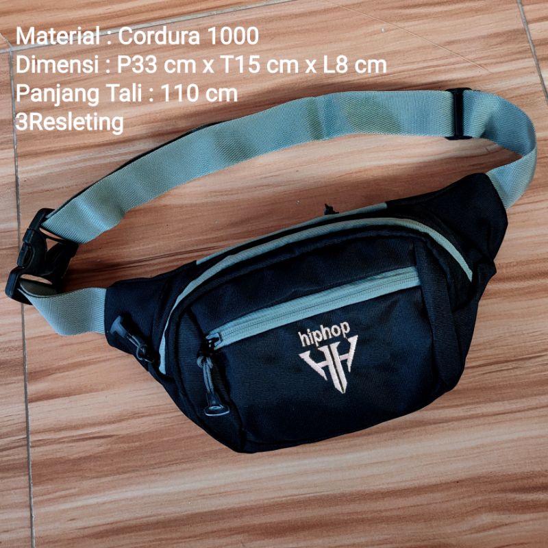 Hiphop Tas Selempang Distro Waist Bag Pria