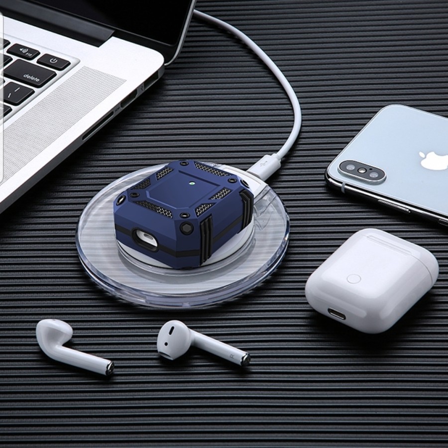 Soft Case Silikon Pouch Airpods Gen 2 Spigen Pelindung Casing