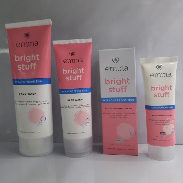 ✦SINAR✦ Emina Bright Stuff For Acne Prone Skin Series