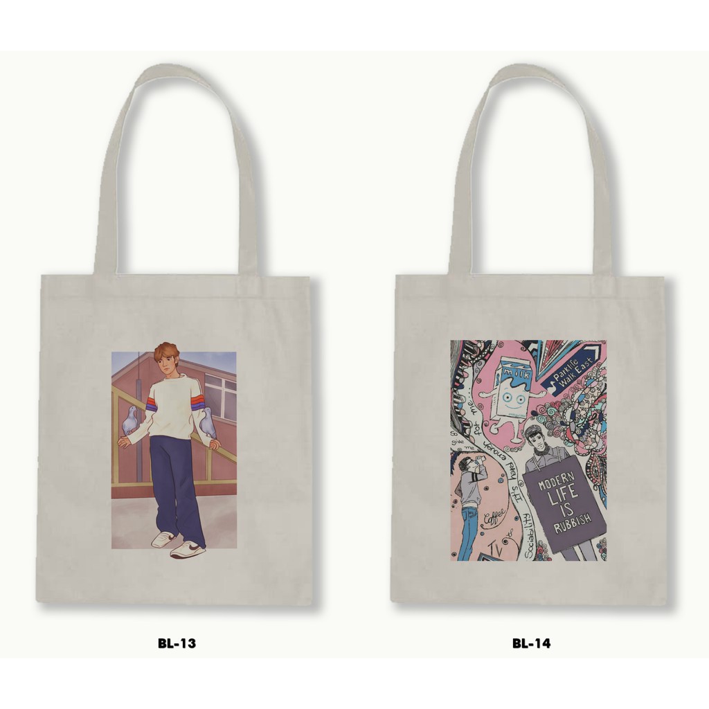 TOTE BAG BLACU - BLUR .01