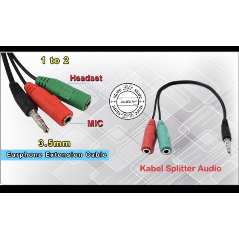 Kabel Splitter Audio