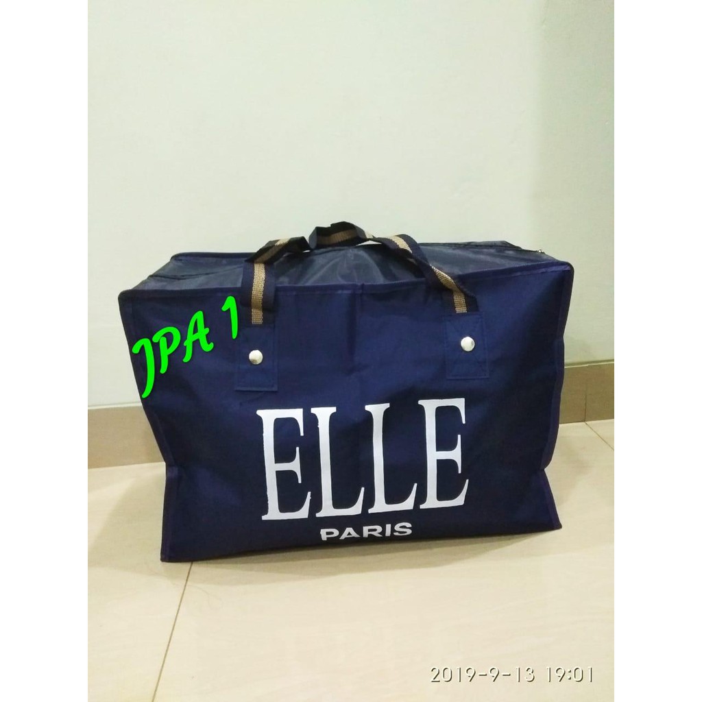 Tas belanja serbaguna/tas karung/tas laundry/Tas kain ELLE PARIS