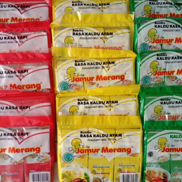 

KALDU JAMUR MERANG ALAMI KEMASAN SACHET NON MSG PENYEDAP RASA AYAM SAPI ORIGINAL SEHAT