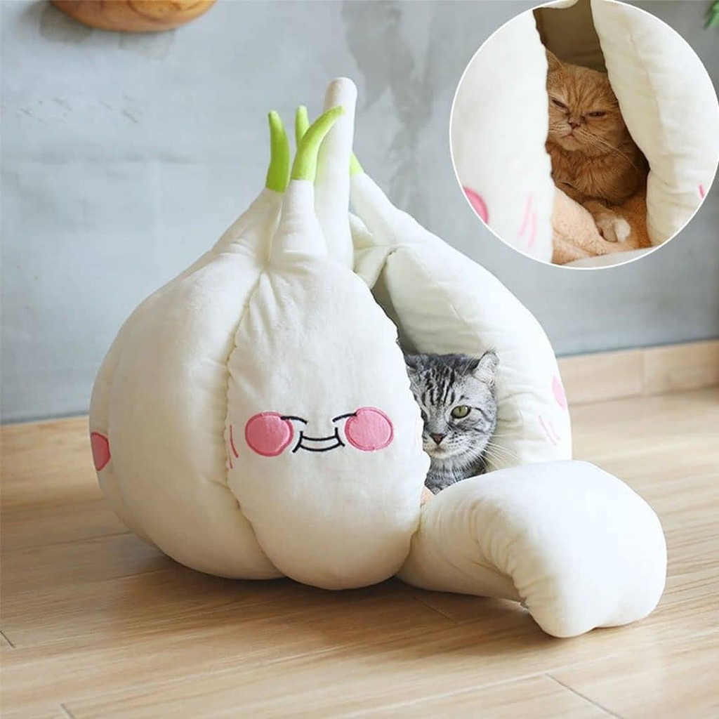 Big Garlic Bulb Pet Bed Kandang Tidur Kucing Anjing Jumbo Dia 55cm