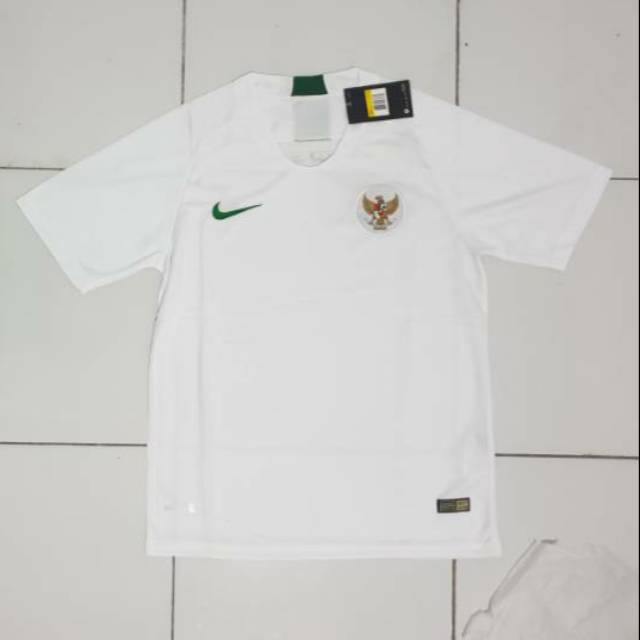 Jersey Timnas Indonesia Away Putih 2018
