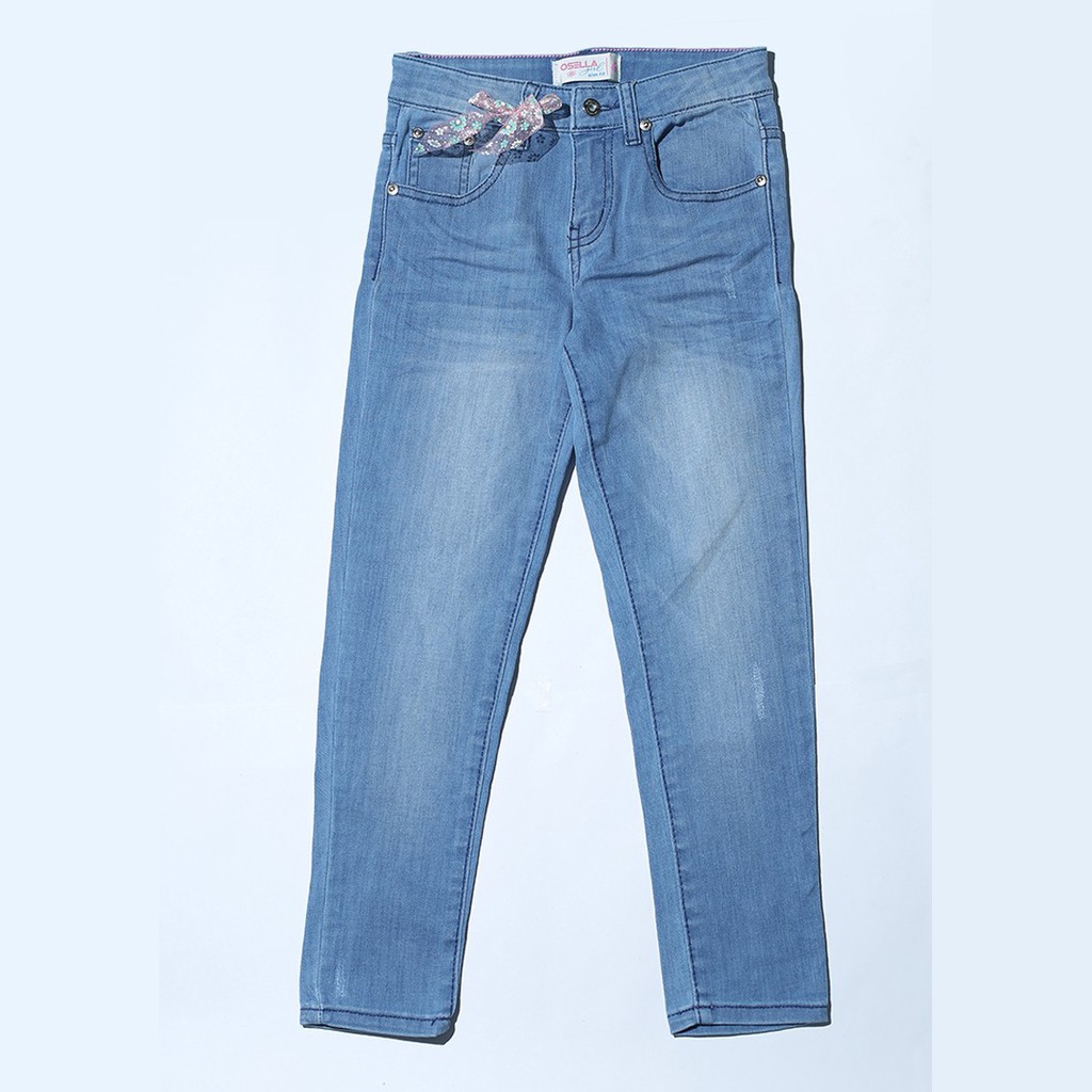 Osella Celana Anak Perempuan Jeans Polos Blue Shopee Osella Celana Anak Perempuan Jeans Polos Blue Shopee