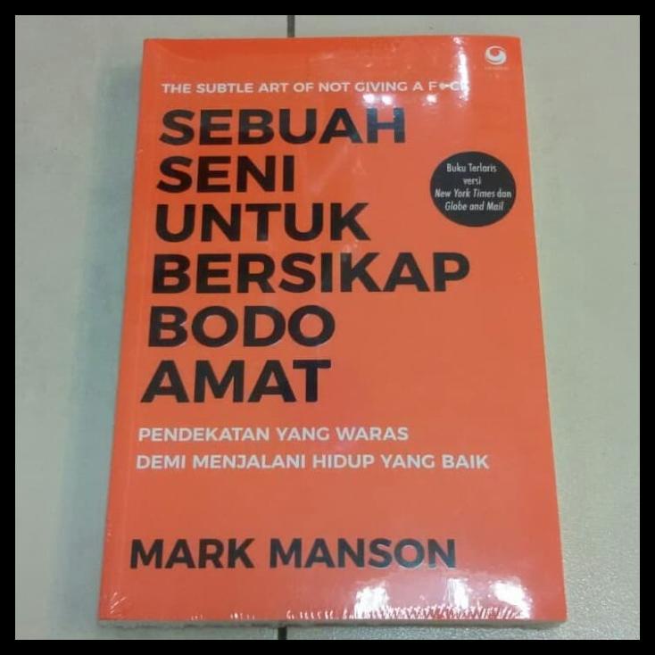 

COD BUKU SEBUAH SENI UNTUK BERSIKAP BODO AMAT - MARK MANSON COD