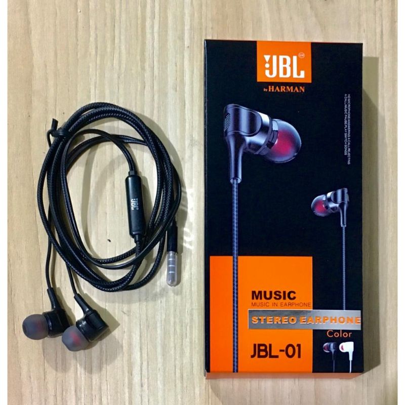 HEADSET JBL PURE BASS STEREO EARPHONE JBL PREMIUM QUALITY MEGA BASS