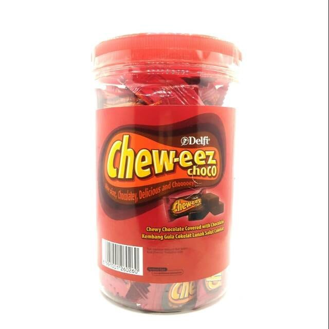 

DELFI CHEW-EEZ CHOCOLATE JAR 320GR