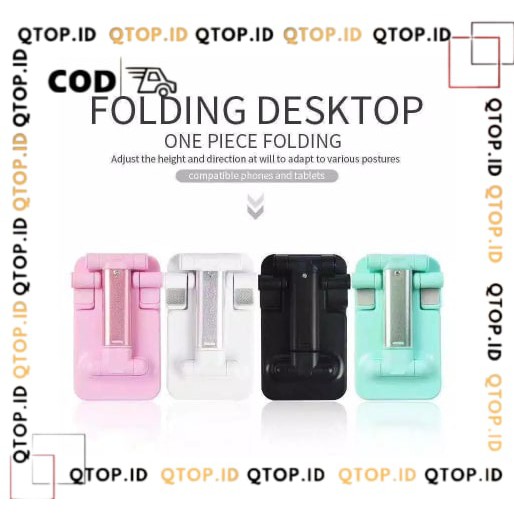 Folding Desktop Phone Stand / STAND HOLDER 23 HP [QTOP.ID]