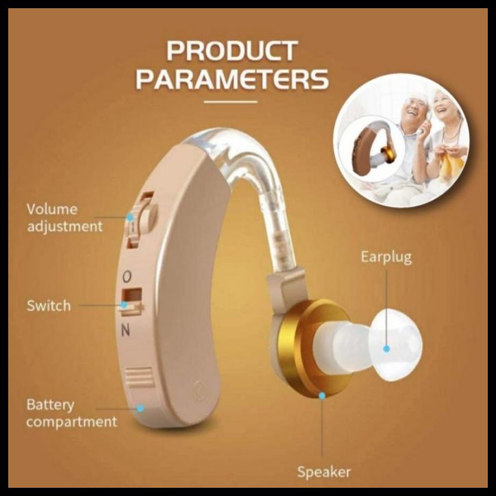 Terbaru Alat Bantu Dengar Telinga Lansia Earphone Alat Pendengaran Tuna Rungu