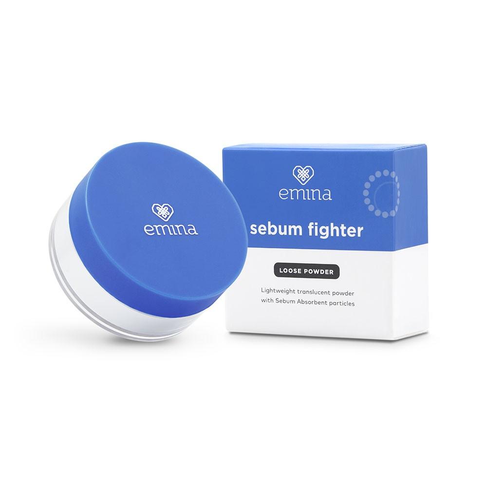 Emina Ms Pimple Sebum Fighter Loose Powder 8 Gr - Bedak Tabur - Loose Powder - Base Make Up