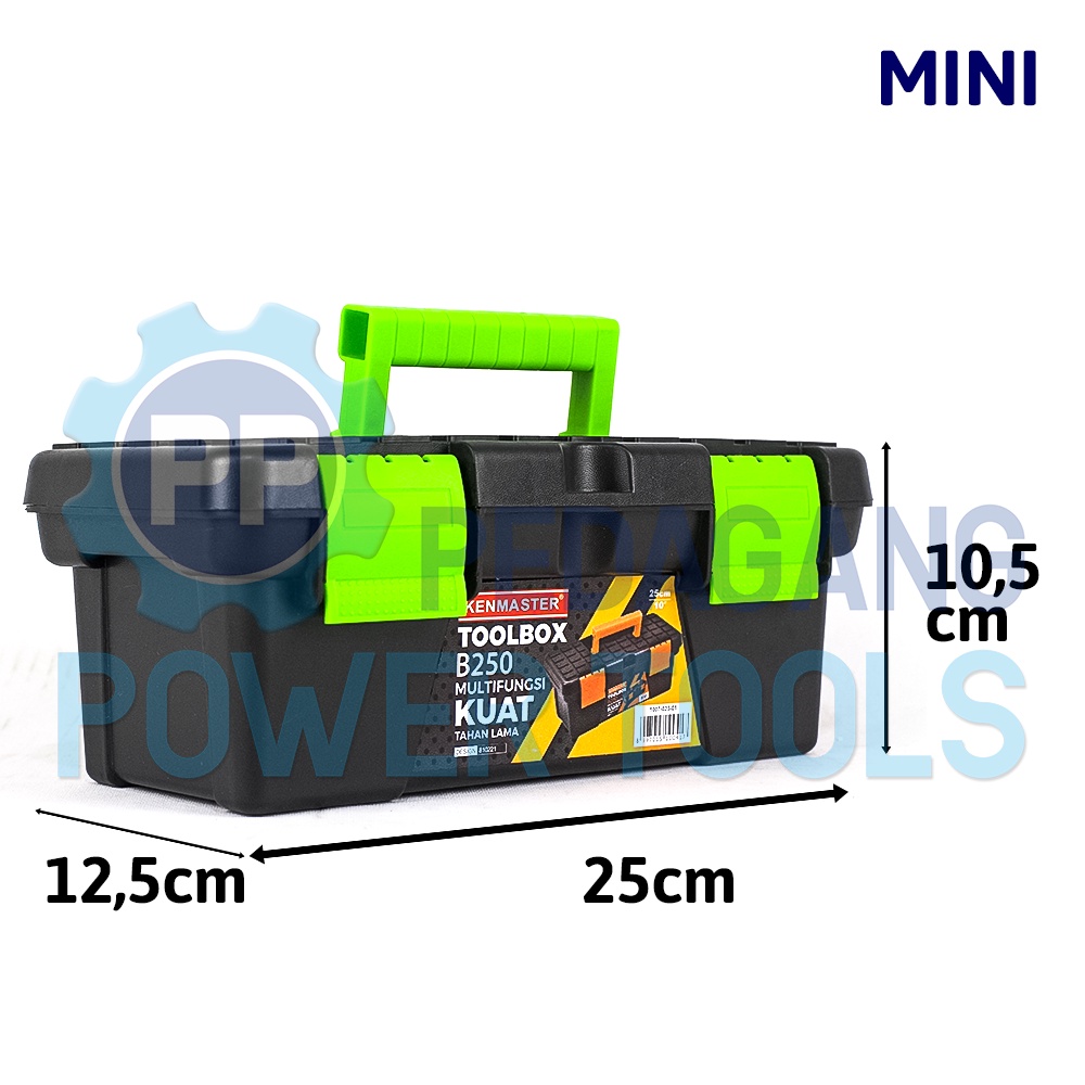 Kenmaster Tool Box Mini - Hijau