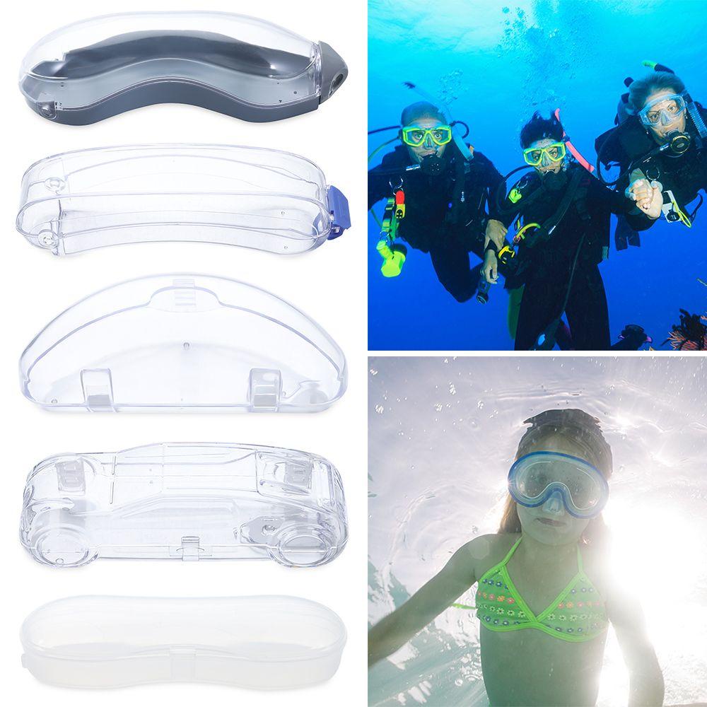 Suyo Goggle Case Protection Kotak Packing Plastik Kotak Kacamata Unisex