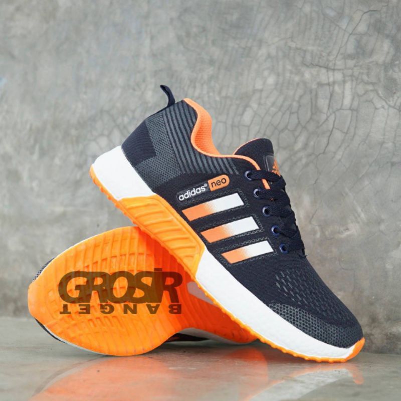 Sepatu Sport Pria adidas neo Running grade ori vietnam, Sepatu Lari Adidas neo City racer