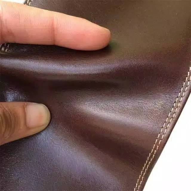 Dompet Kulit Asli pria 100% Kulit Sapi TAHAN API Kulit Motif pull up