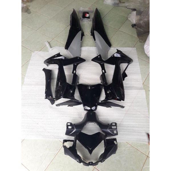 cover body supra x 125 batman original ahm
