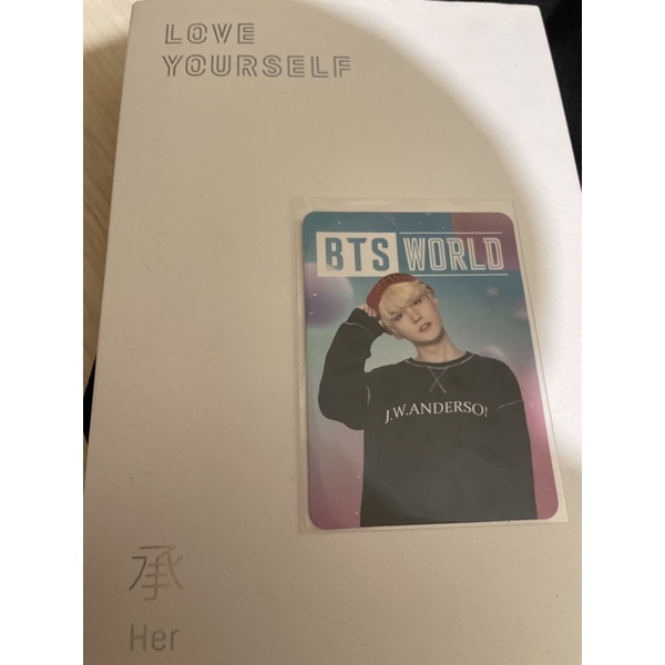 Photocard Benefit Weverse Tag Suga Yoongi BTS World