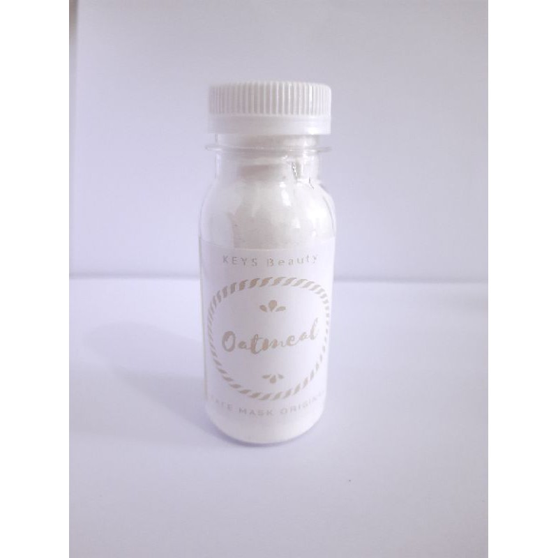 MASKER ORGANIK KEYS BEAUTY 40 GRAM-Oatmeal Botol