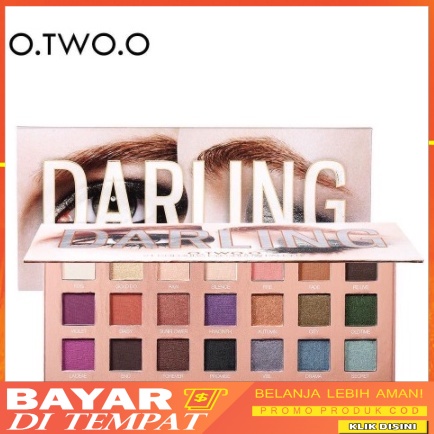 O TWO O Palet Eyeshadow Darling Isi 21 Warna Shimmer DJ 9994