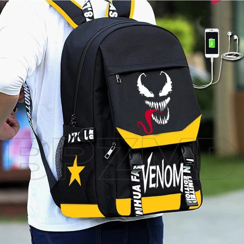 TAS RANSEL ANAK LAKI-LAKI MOTIF VENOM /  TAS RANSEL ANAK / TAS RANSEL MURAH