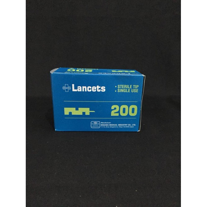 blood lancet misawa 21g isi 200