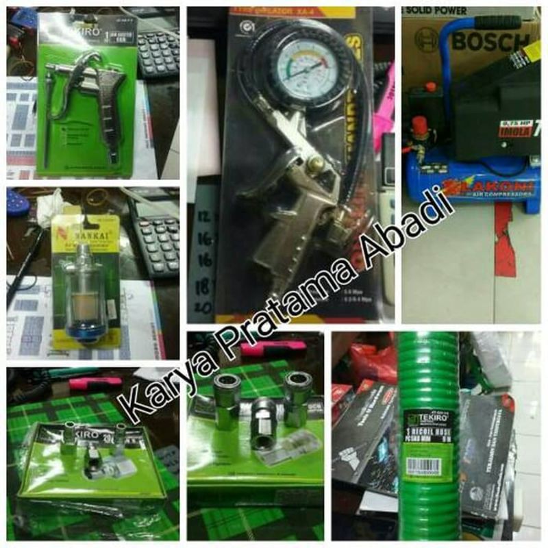 PAKET KOMPRESOR LAKONI IMOLA + ISI ANGIN BAN MOBIL IMOLA 75 ISI ANGIN