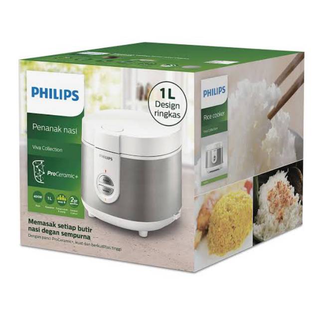 RICE COOKER PHILIPS HD3116/ MAGIC COM PHILIPS 1 LITER HD-3116 PRO CERAMIC+