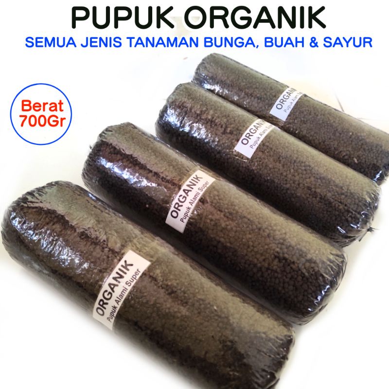 Pupuk Organik Kering Super Untuk Tanaman Bunga Buah dan Sayur