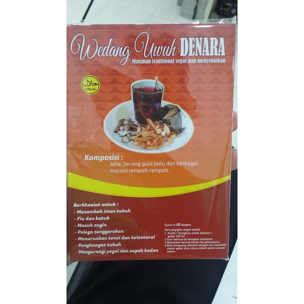 

Wedang Uwuh minuman tradisional siap saji