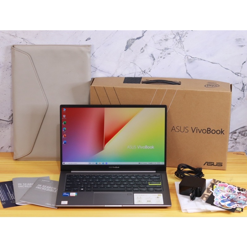 ASUS VIVOBOOK S13 S333EA GARANSI ON Fullset - Intel Core i5 1135G7 intel iris Xe Graphics 13” IPS FH