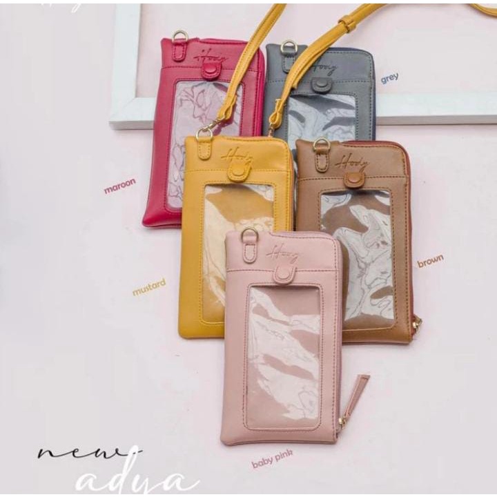 DUZON Adya Phone Case Tas Selempang Wanita Tas Handphone