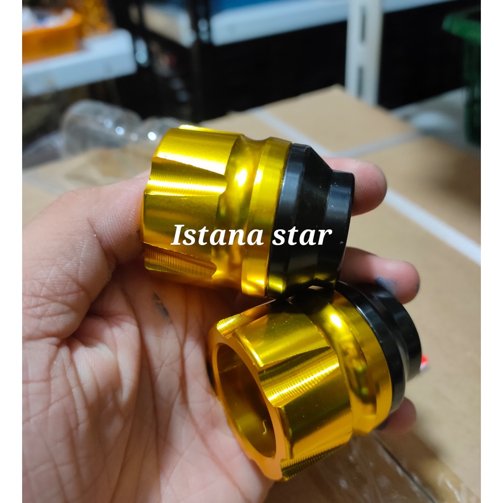 Jalu As Roda Depan CNC Model Corong