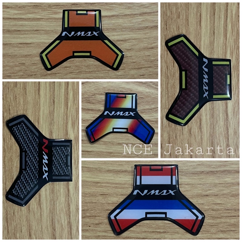 EMBLEM STIKER TIMBUL TUTUP TANK N MAX