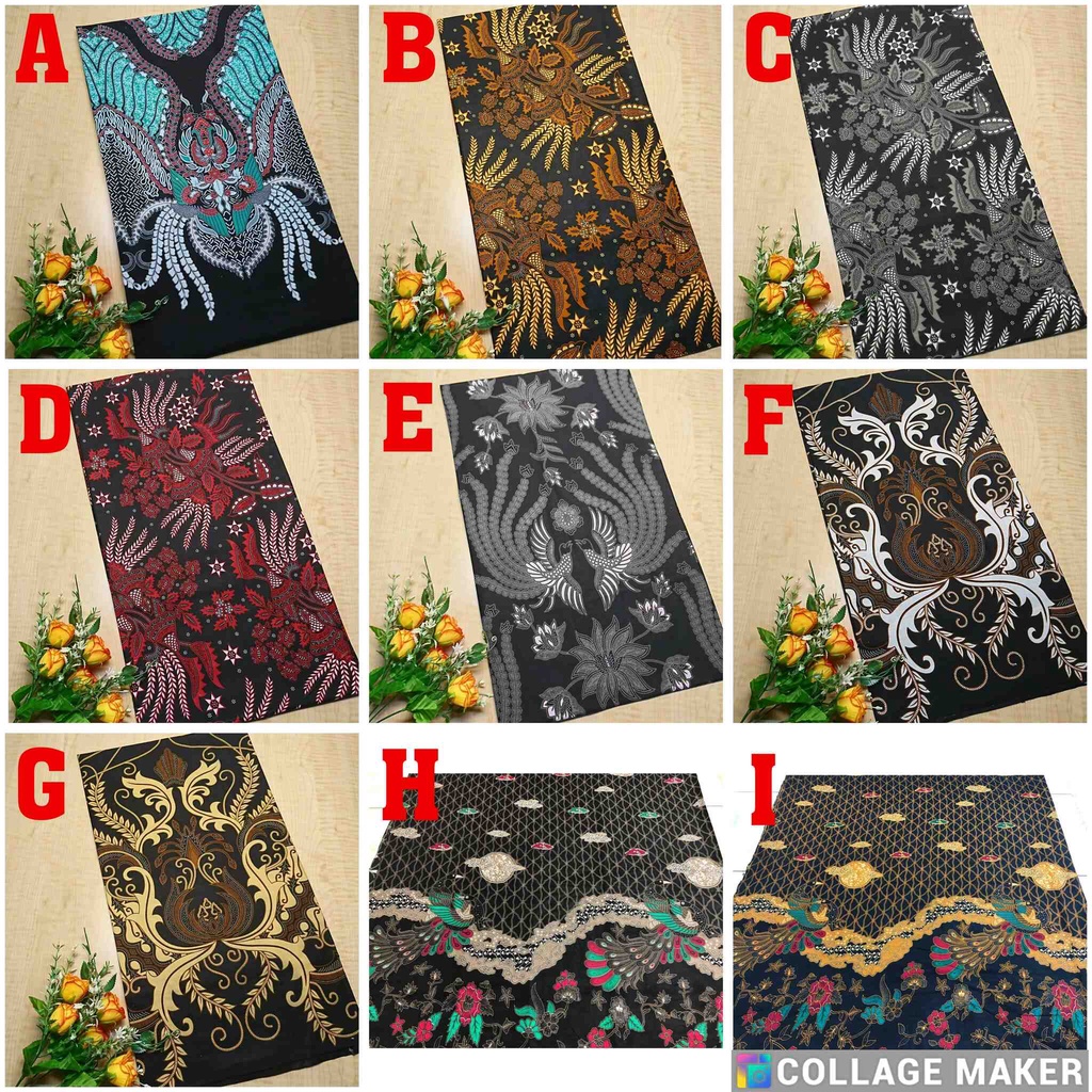 Jual KAIN BATIK HALUS KAIN BAKAL SOGAN NEW ARRIVAL 37 BAHAN BATIK ...