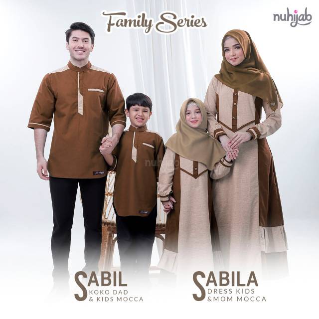 Family Series by NU Hijab: Sarimbit Sabil Sabila.