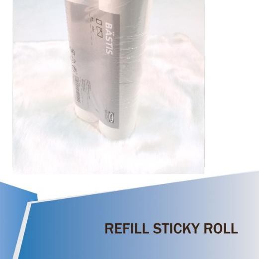 

♔ Refill Sticky Roll BATIS untuk lint roller 4pcs ➼