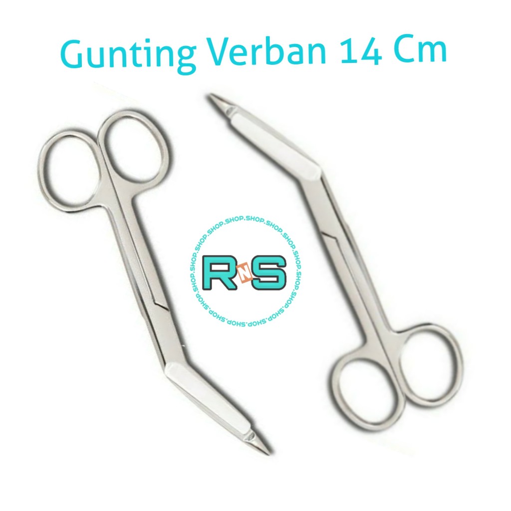 

Saffa Bandage Scissor 14 Cm Gunting Verban Stainless