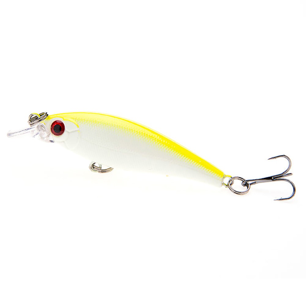 [Jianxin] Umpan Pancing Crankbait Simulasi Mata 3d 7.5cm 6.7g Dengan Kait