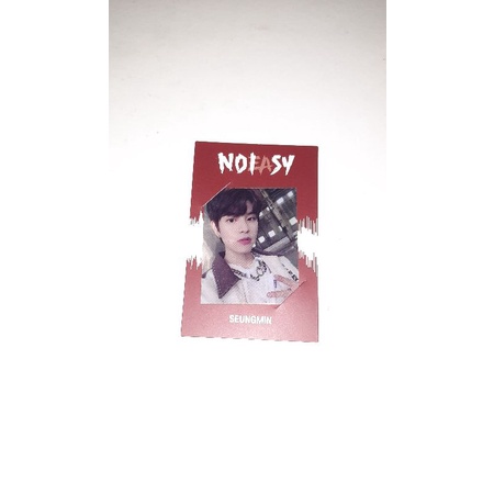 KIM SEUNGMIN STRAY KIDS SKZ PHOTOCARD FRAME JEWEL NOEASY