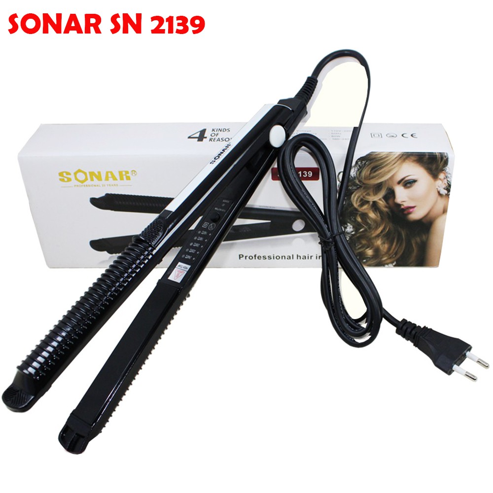 CATOKAN RAMBUT LURUS DAN CURLY SONAR SN-2139 ORIGINAL PENGERITING RAMBUT