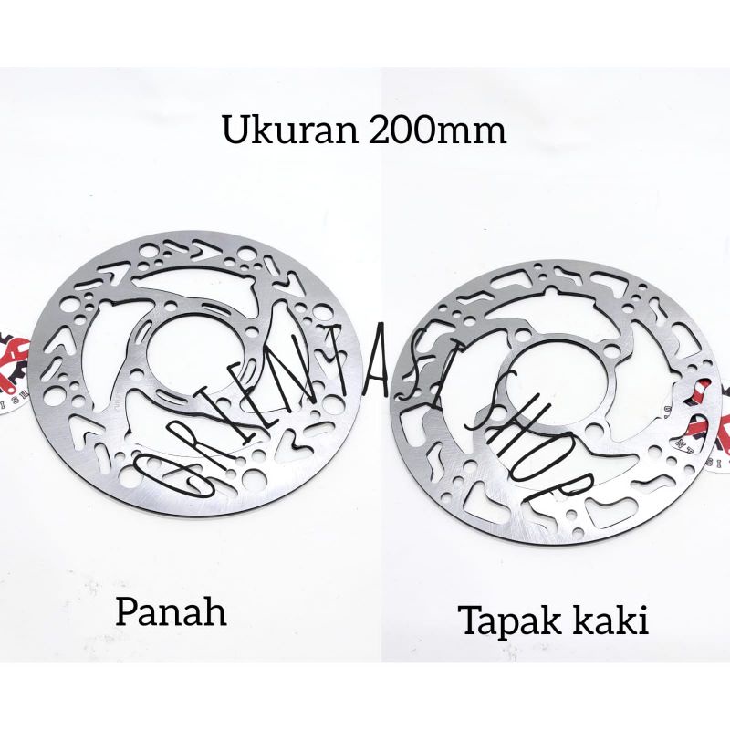 Disc Brake Piringan Cakram Mio Datar Lubang 4 ukuran 200mm Motif Coak Sunstar Mio Xeon Soul