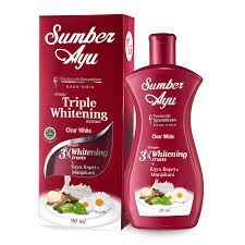 

Sumber Ayu Triple Whitening Clear White 50ml Kecil
